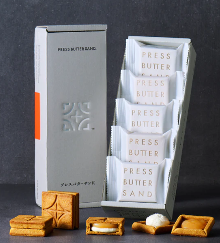 PRESS BUTER SAND plain flavor【PRESS BUTTER SAND】