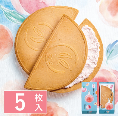 Kamakura White Peach Hangetsu : Summer Limited Edition 【Kamakura Goro】