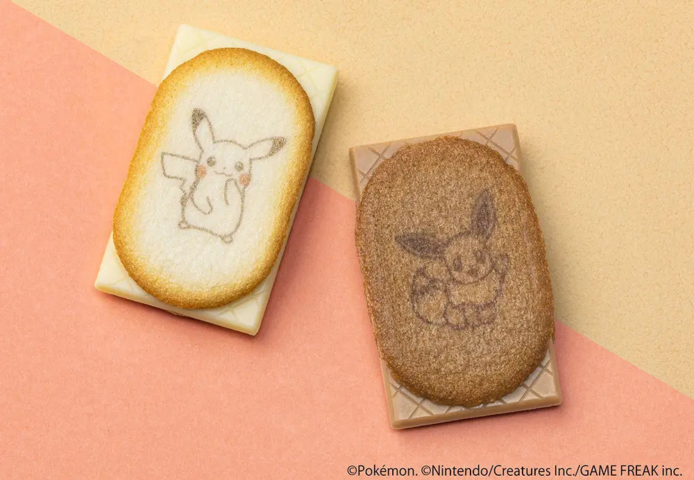 Special Tin (Eevee): Cookie Sandwiches with Overflowing Chocolate【TOKYO BANANA】