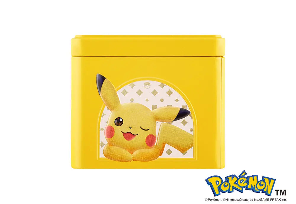 Special Tin (Pikachu & Eevee): Pokémon Tokyo Banana Cookie Sandwiches with Overflowing Chocolate【TOKYO BANANA】