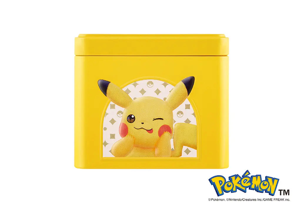 Special Tin (Pikachu & Eevee): Pokémon Tokyo Banana Cookie Sandwiches with Overflowing Chocolate【TOKYO BANANA】