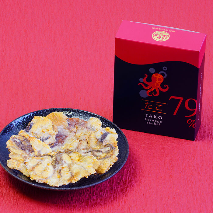 Deep-Fried Seafood Crackers (Octopus/Squid)【Echizen Kaisen Club】