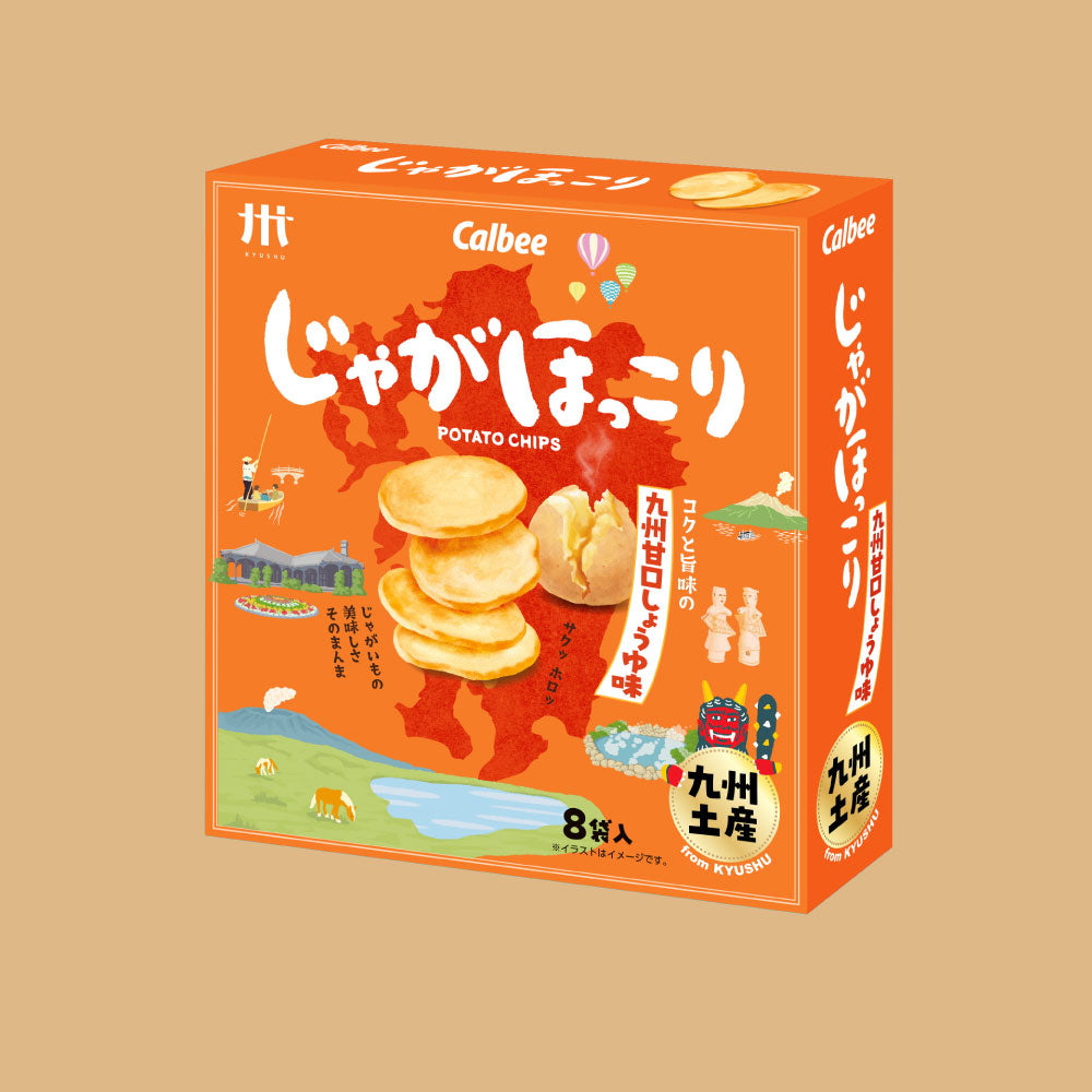 Jaga-Hokkori（Goto-nada Salt / Kicap Manis Kyushu )【Calbee】
