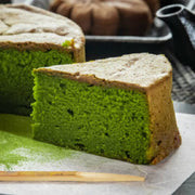 "Mangetsu" (Full Moon) Matcha Butter Cake – Moist and Rich【Cha-no-wa】