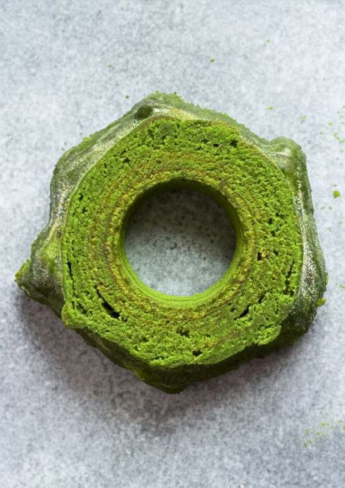 Matcha "Hard-Style" Baumkuchen【Cha-no-wa】