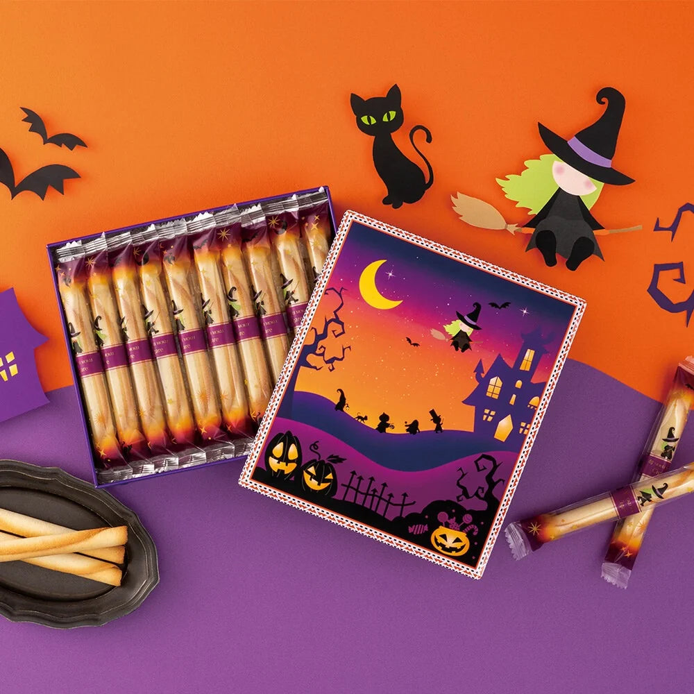 YOKU MOKU Halloween Cigare (20 pieces) — a delicate rolled butter cookie ”Seasonal Limited Edition”【YOKU MOKU】