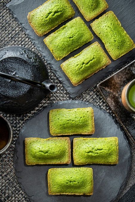 Golden Matcha Financier (Pack of 10)【Cha-no-wa】